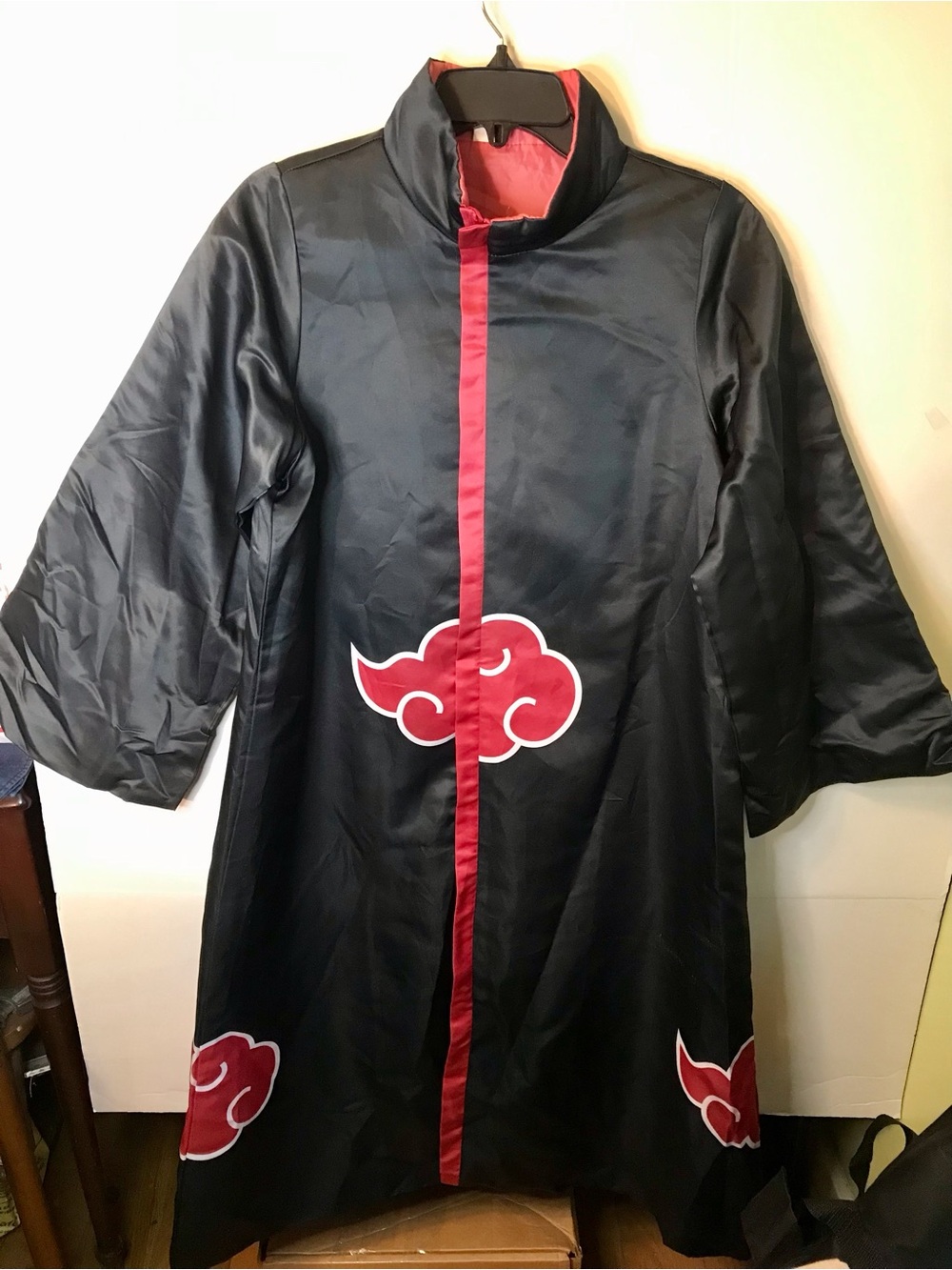 Naruto Shippuden Akatsuki Cloak/Robe Costume size L